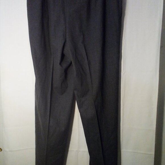 Talbots Pants Women 18W Wool Classic Fit Gray - Picture 12 of 15